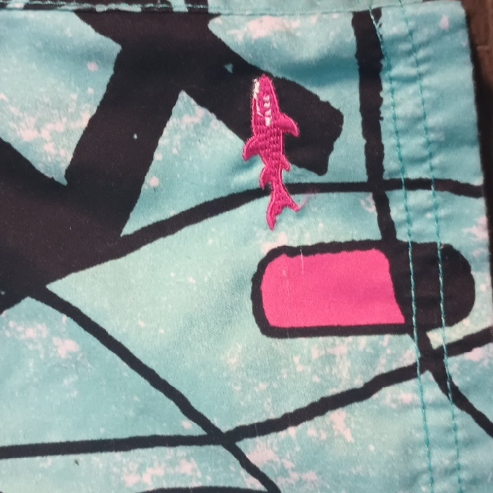 Vintage Retro-style swim trunks Maui and Sons 80s 90s - Picture 7 of 8